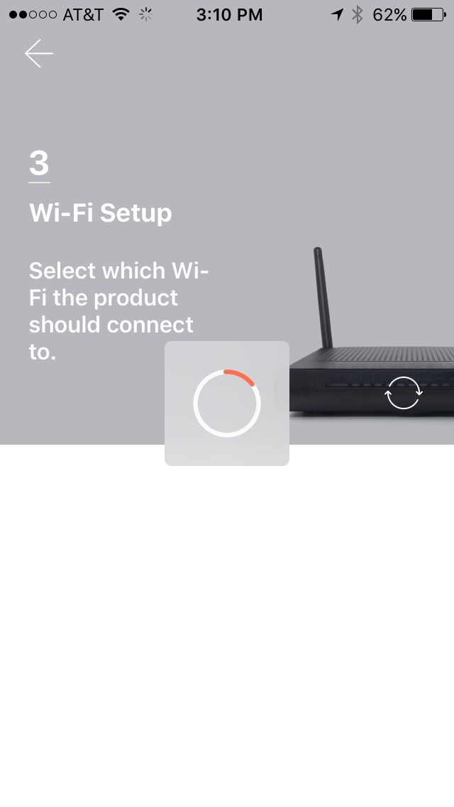 Connect your SmartCam to your home Wi-Fi.
