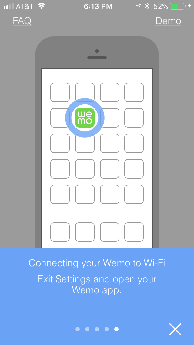 Open Wemo app on Your Smartphone