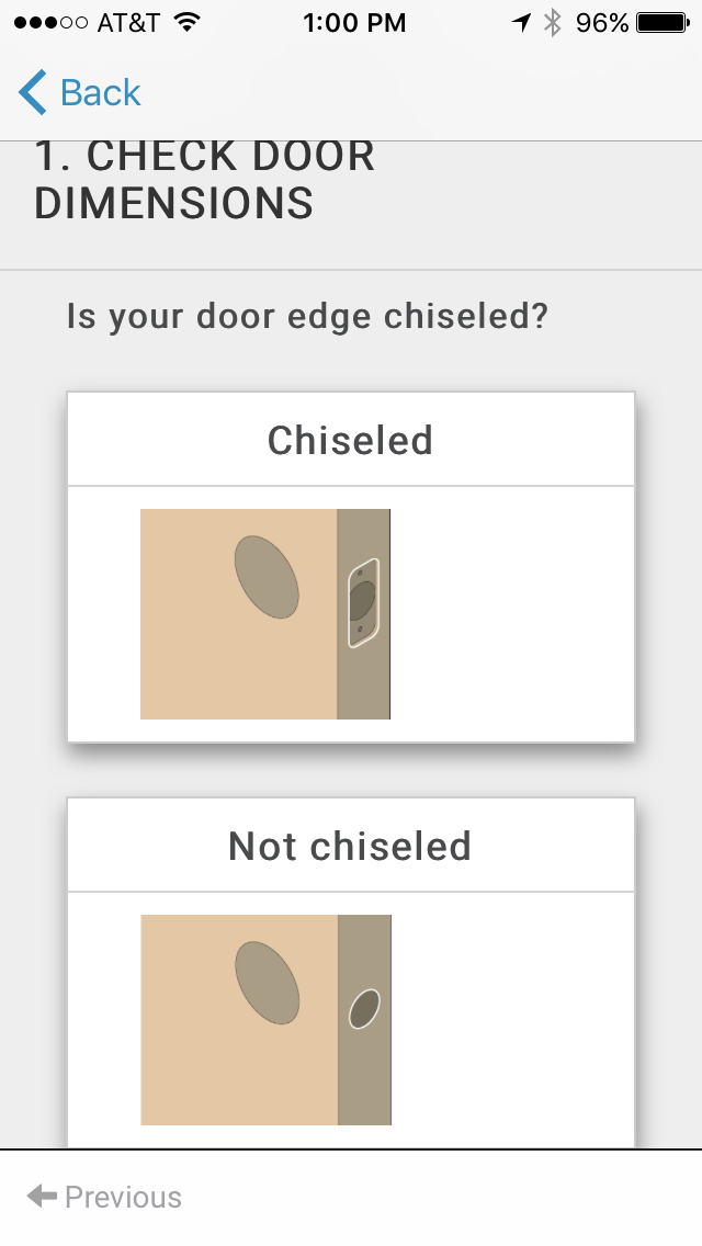 Is Your Door Edge Chiseled