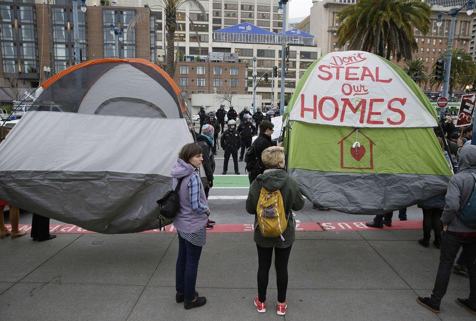 The Homeless And Super Bowl 50, February 2016