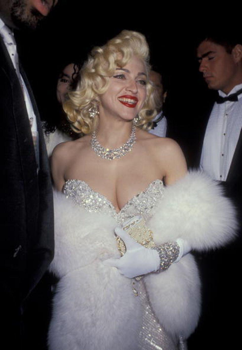 Madonna in Bob Mackie at the 63rd Academy Awards (1991)