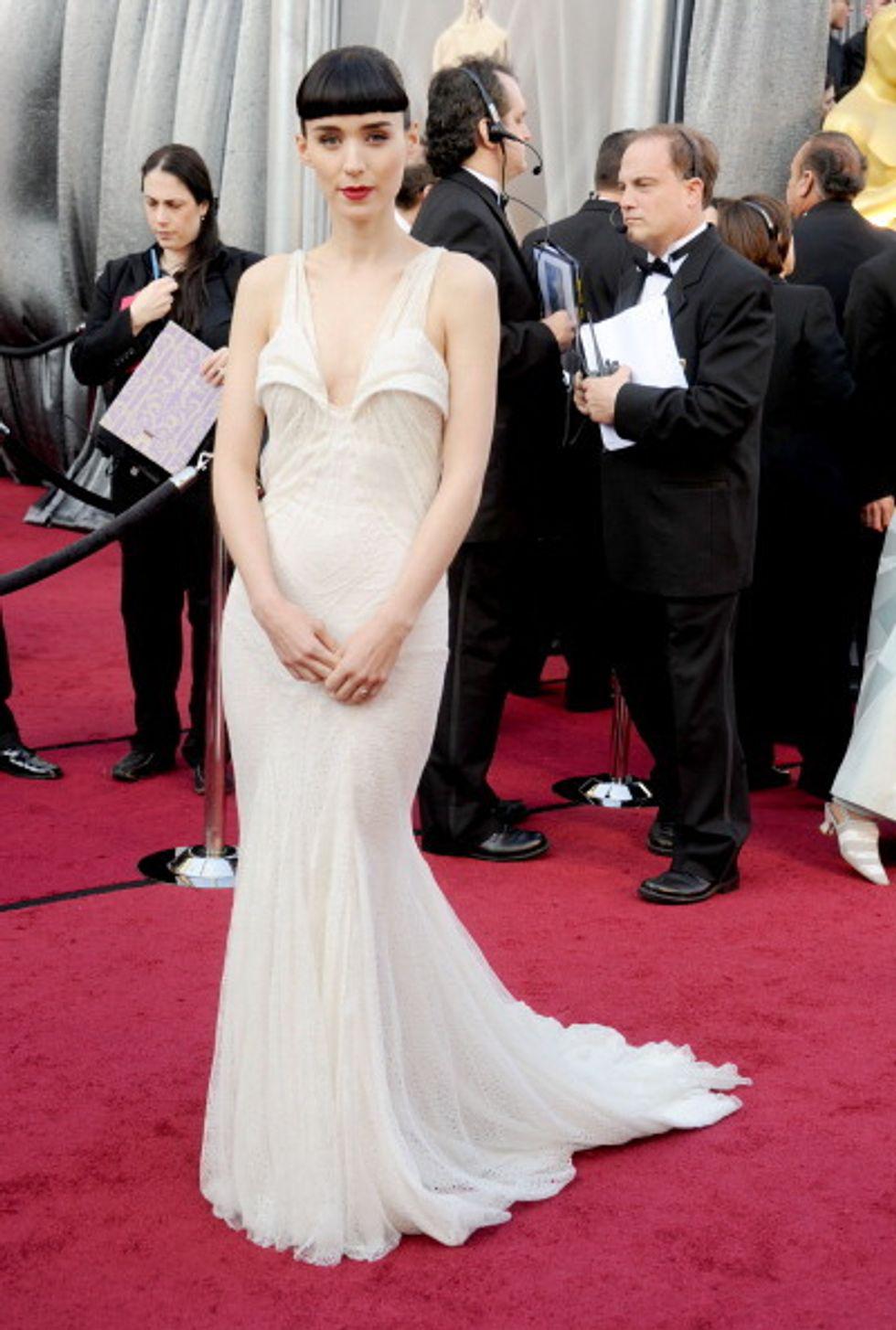 Rooney Mara in Givenchy at the 84th Academy Awards (2012)