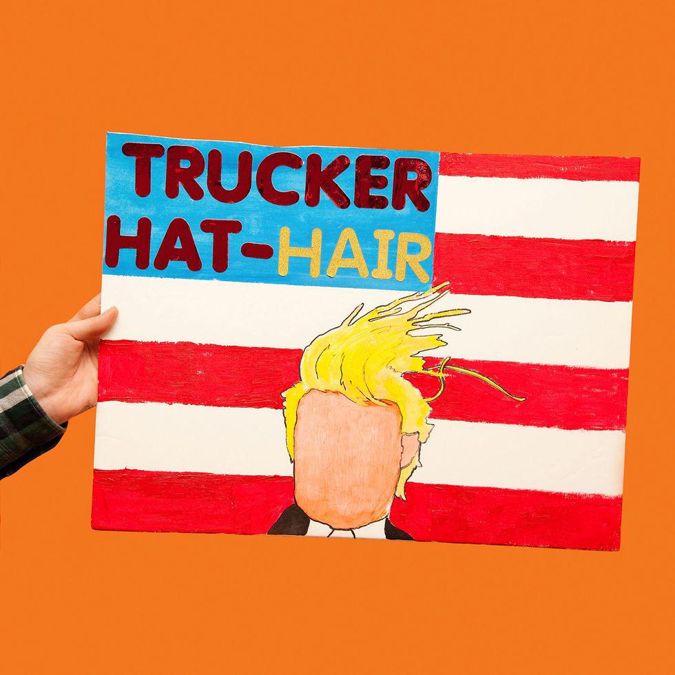 Olivia Locher, "Trucker Hat Hair"