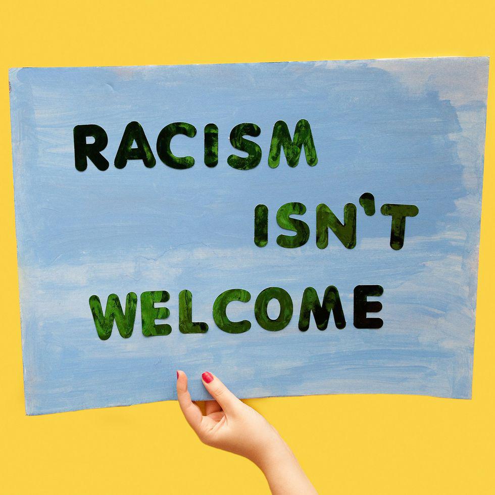 Olivia Locher, "Racism Isn't Welcome"
