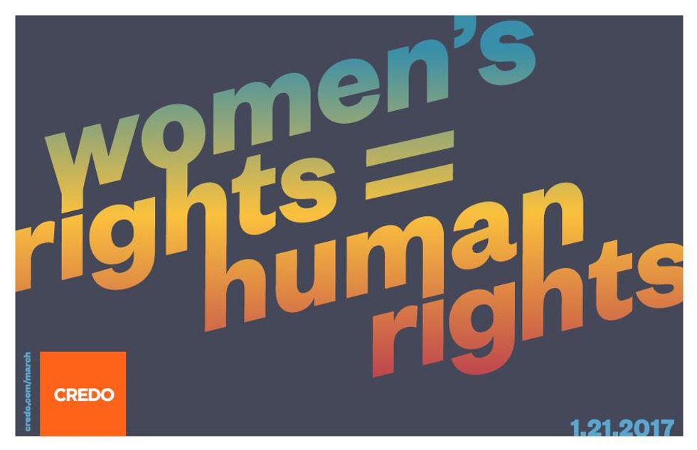 Credo Mobile, "Women's Rights Are Human Rights"