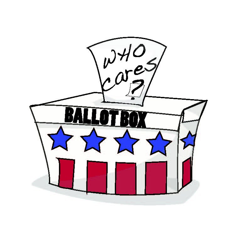 Image result for clipart ballot box apathy