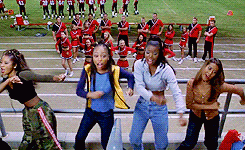 Image result for football game high school cheering gif