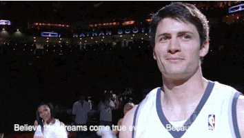 Image result for nathan scott made it to the nba gif