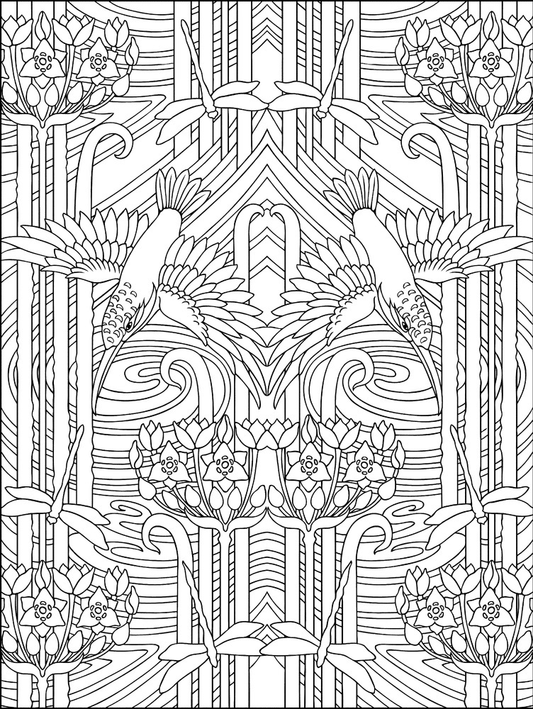 deco relief food coloring pages - photo #12