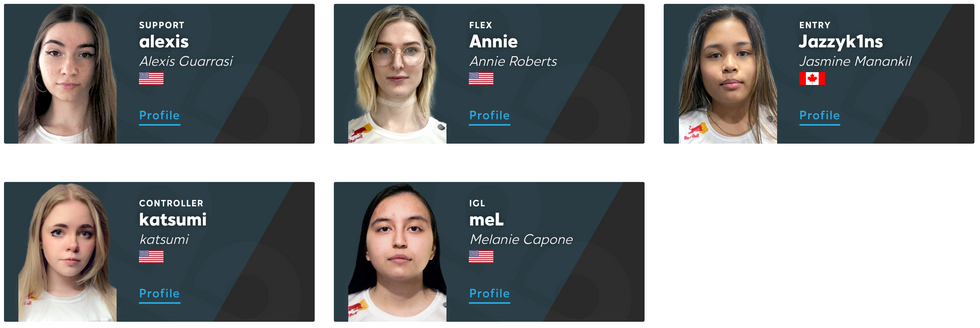 Cloud9's all-women esports team, Cloud9 White